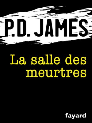 cover image of La salle des meurtres